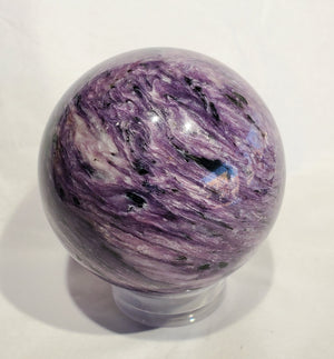 Charoite Sphere, Russia