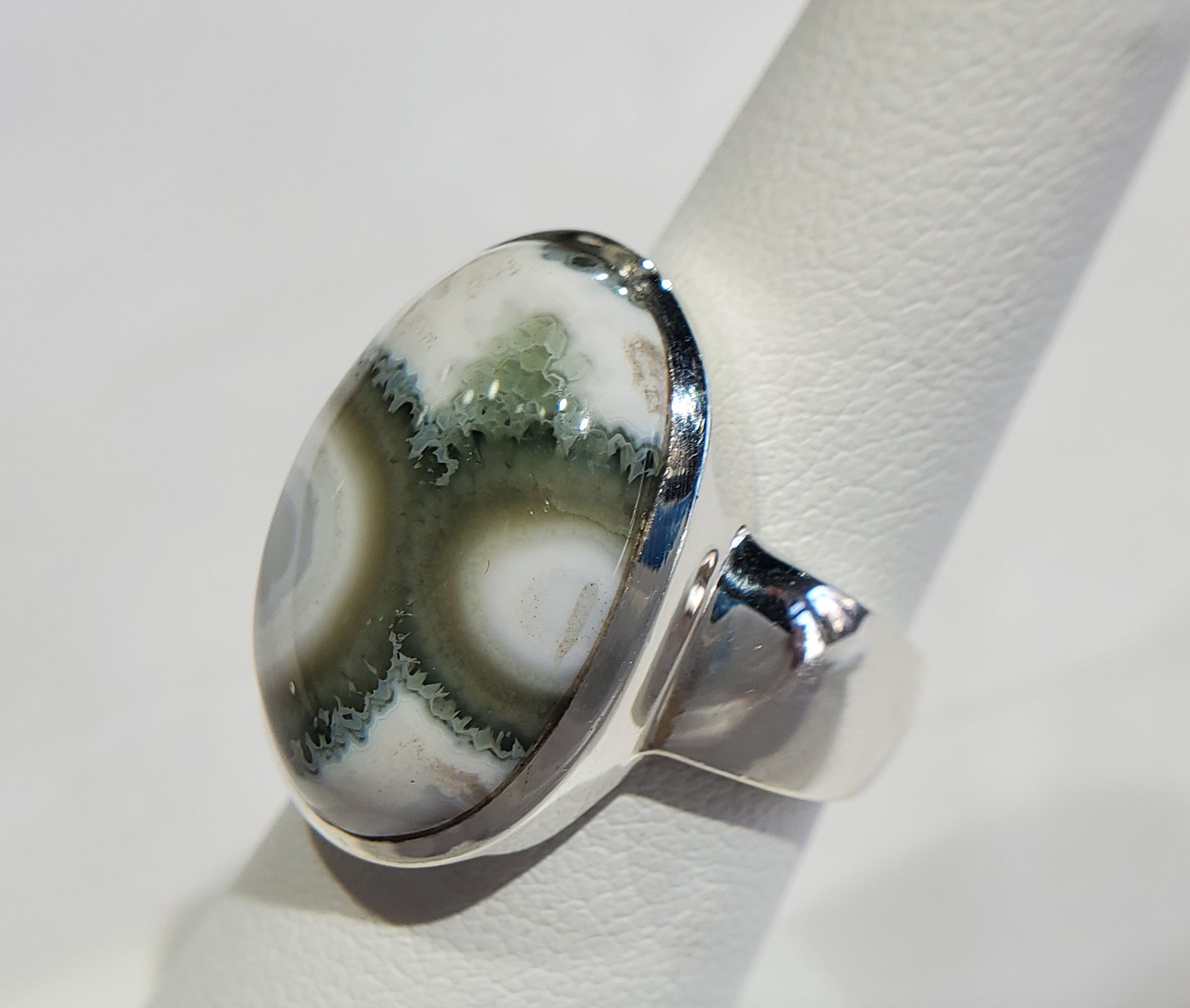 Ocean Jasper Ring in Sterling Silver