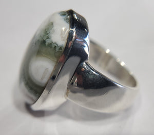 Ocean Jasper Ring in Sterling Silver