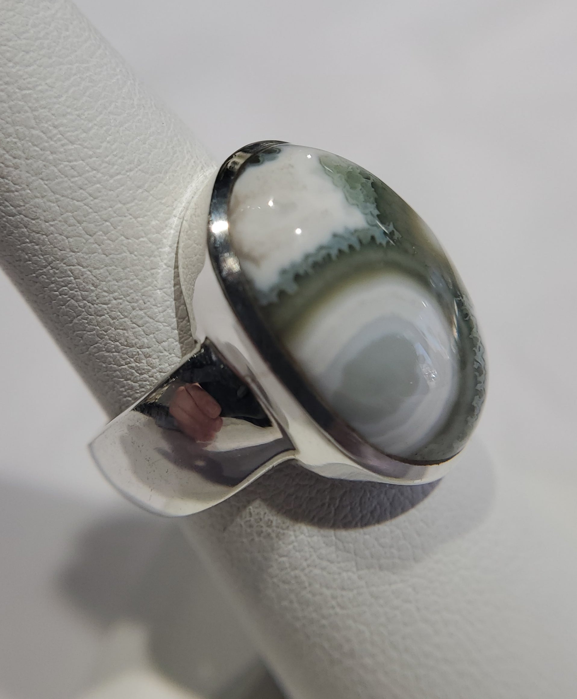 Ocean Jasper Ring in Sterling Silver