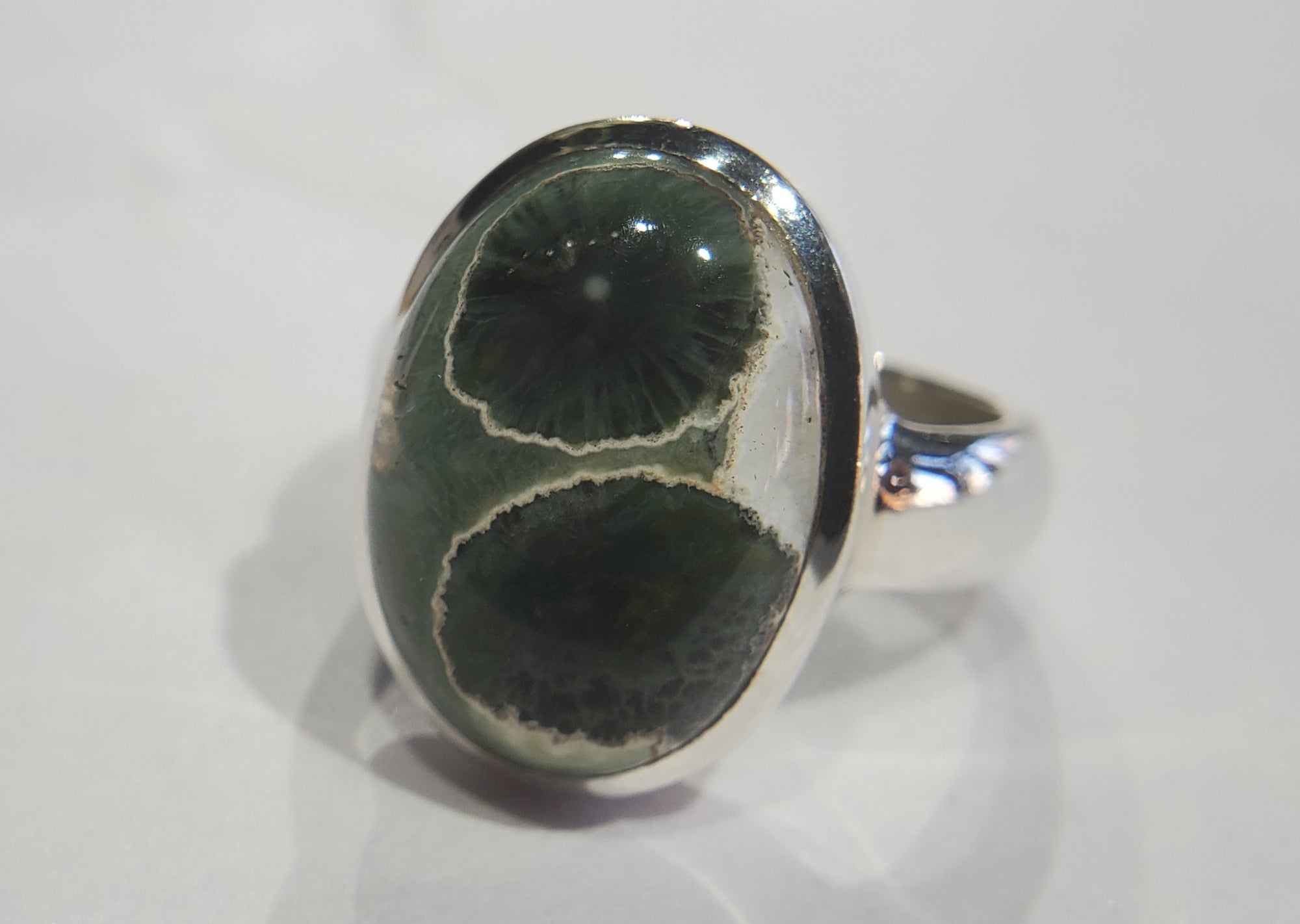 Ocean Jasper Ring in Sterling Silver