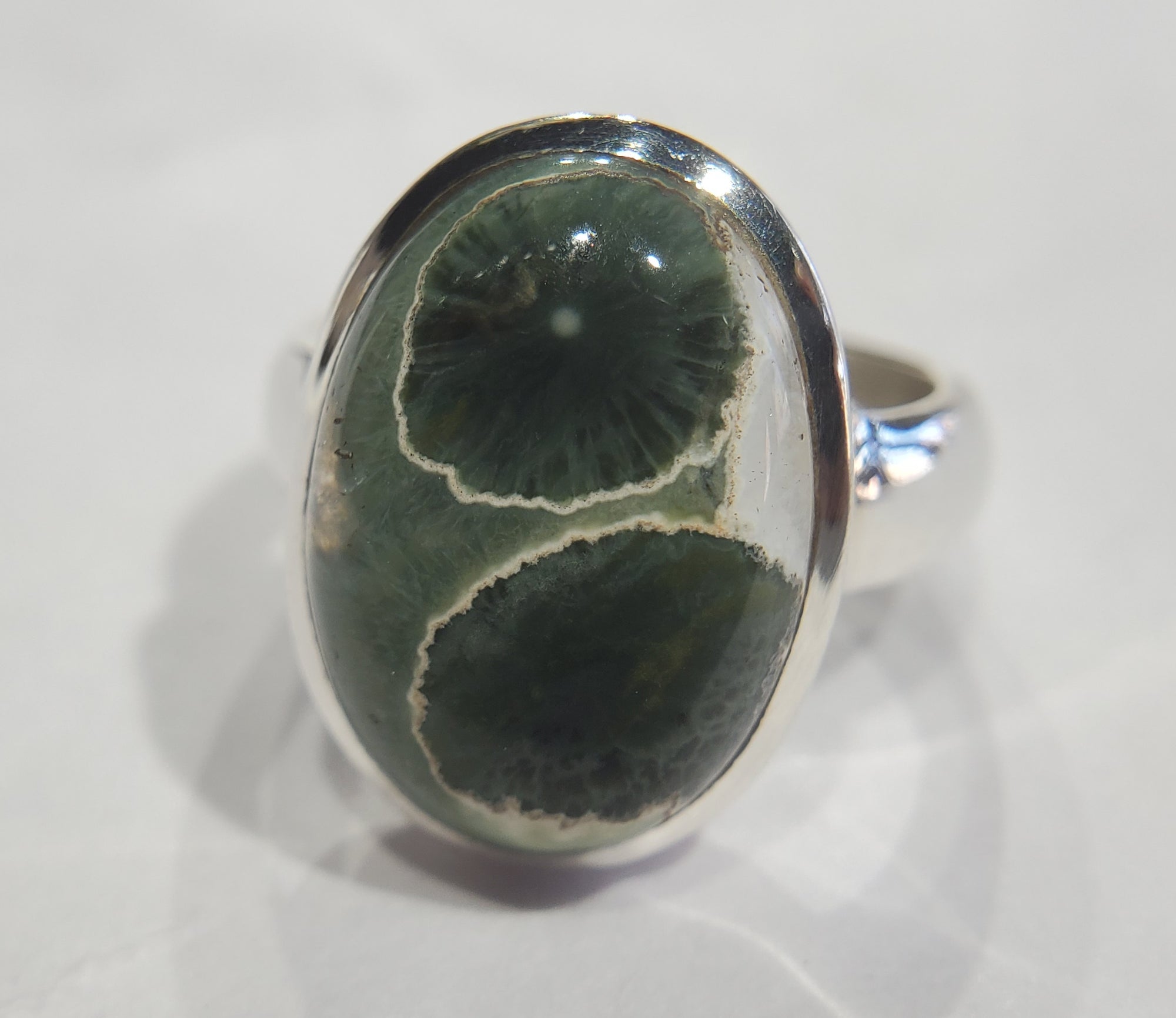 Ocean Jasper Ring in Sterling Silver