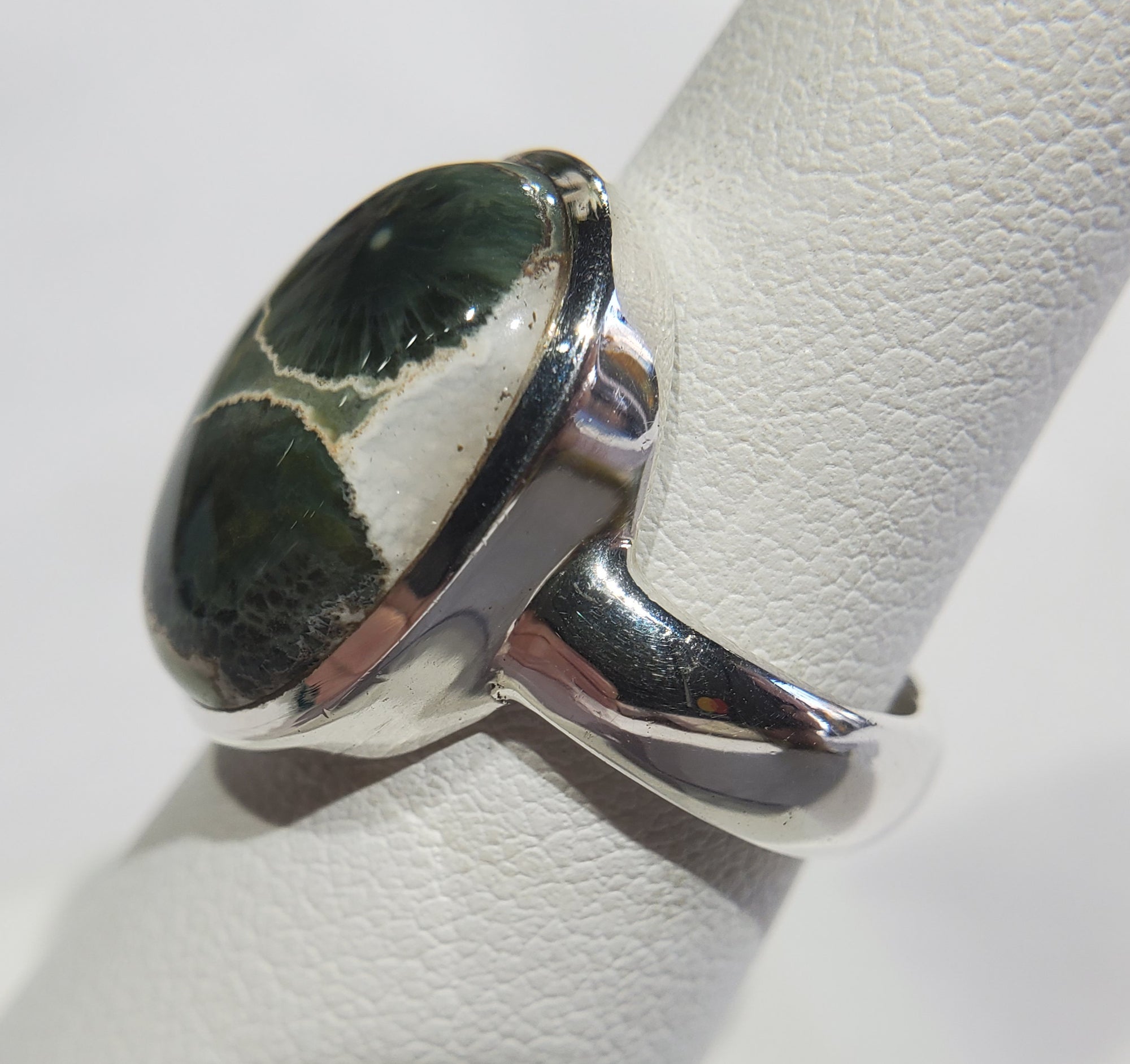 Ocean Jasper Ring in Sterling Silver