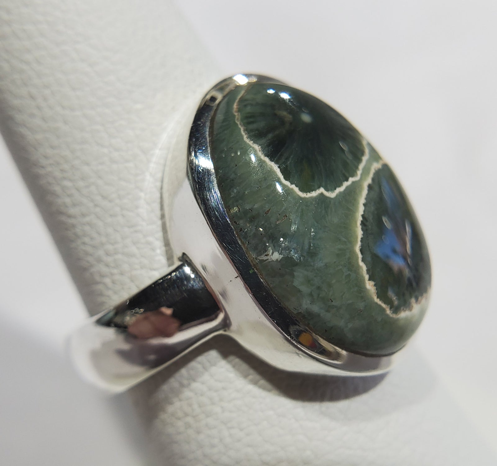 Ocean Jasper Ring in Sterling Silver