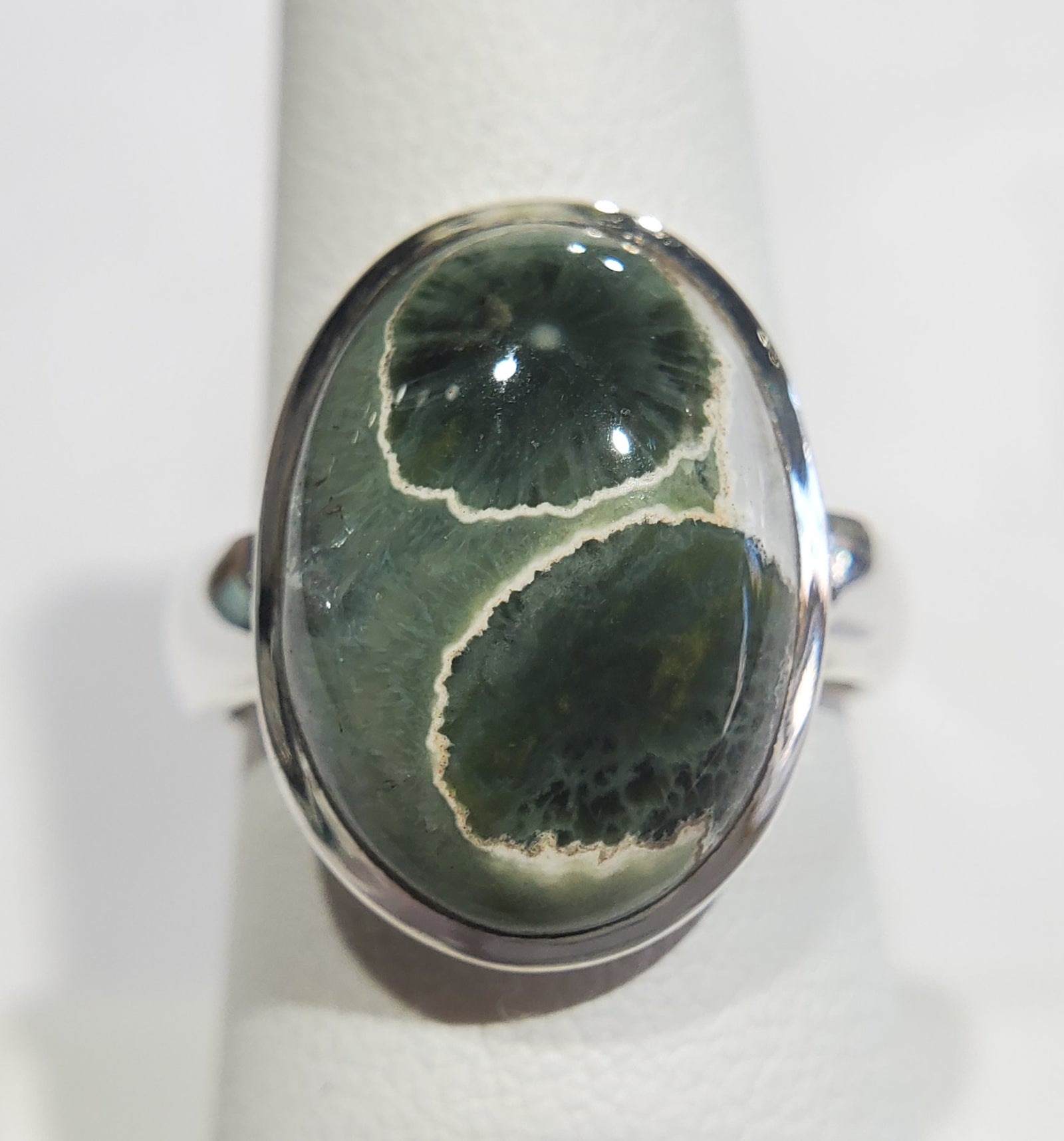 Ocean Jasper Ring in Sterling Silver