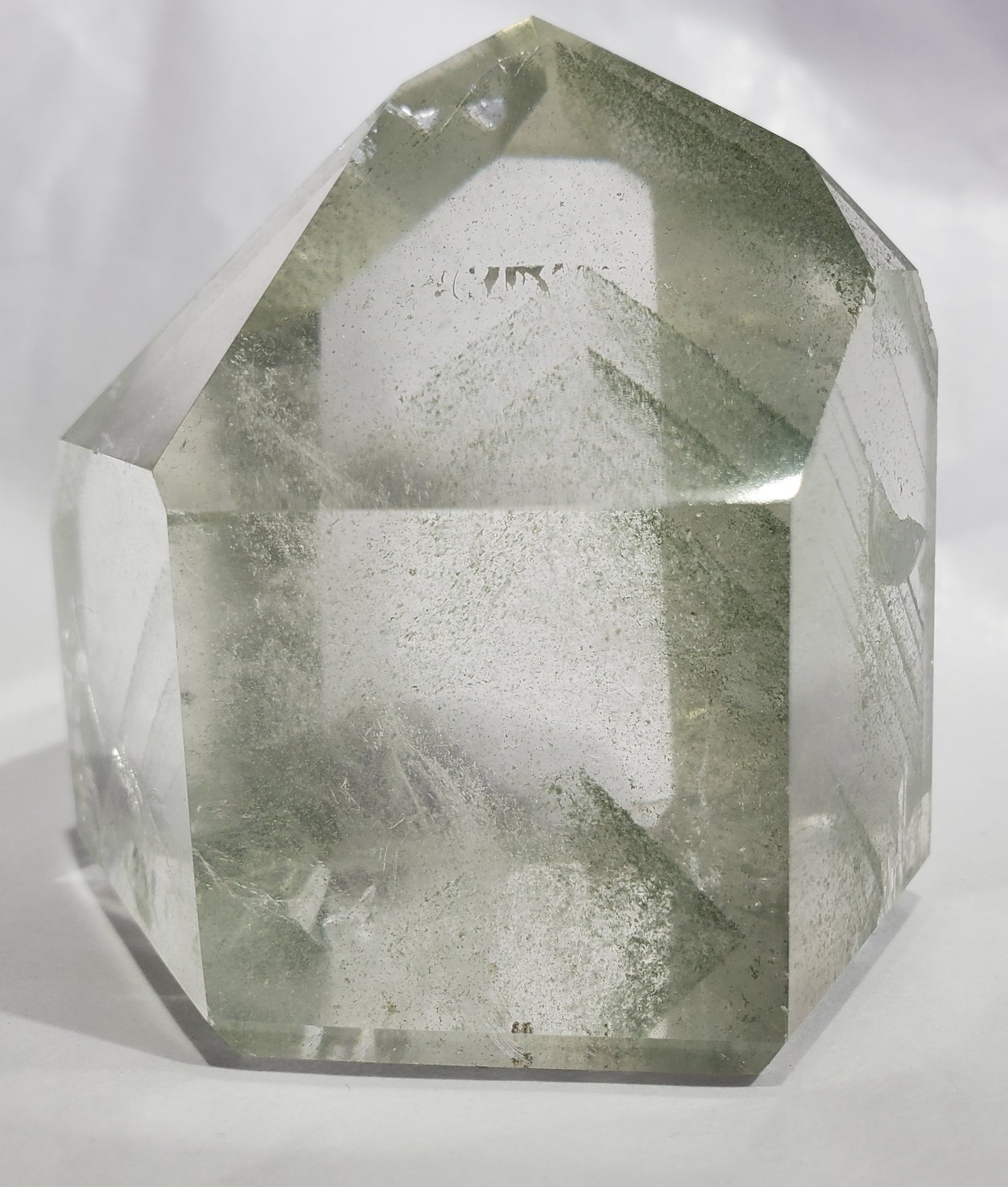 Chlorite Phantom Quartz Point, Brasil