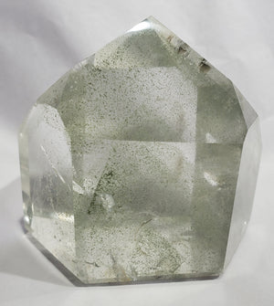 Chlorite Phantom Quartz Point, Brasil