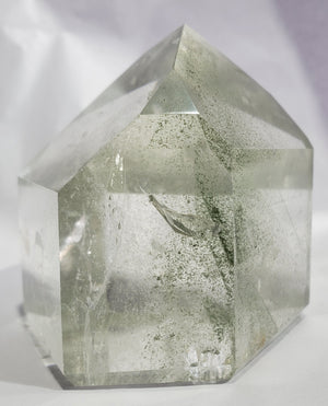 Chlorite Phantom Quartz Point, Brasil