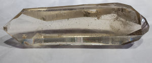 Double Terminated Natural Citrine Lemurian w/ Chlorite Phantom