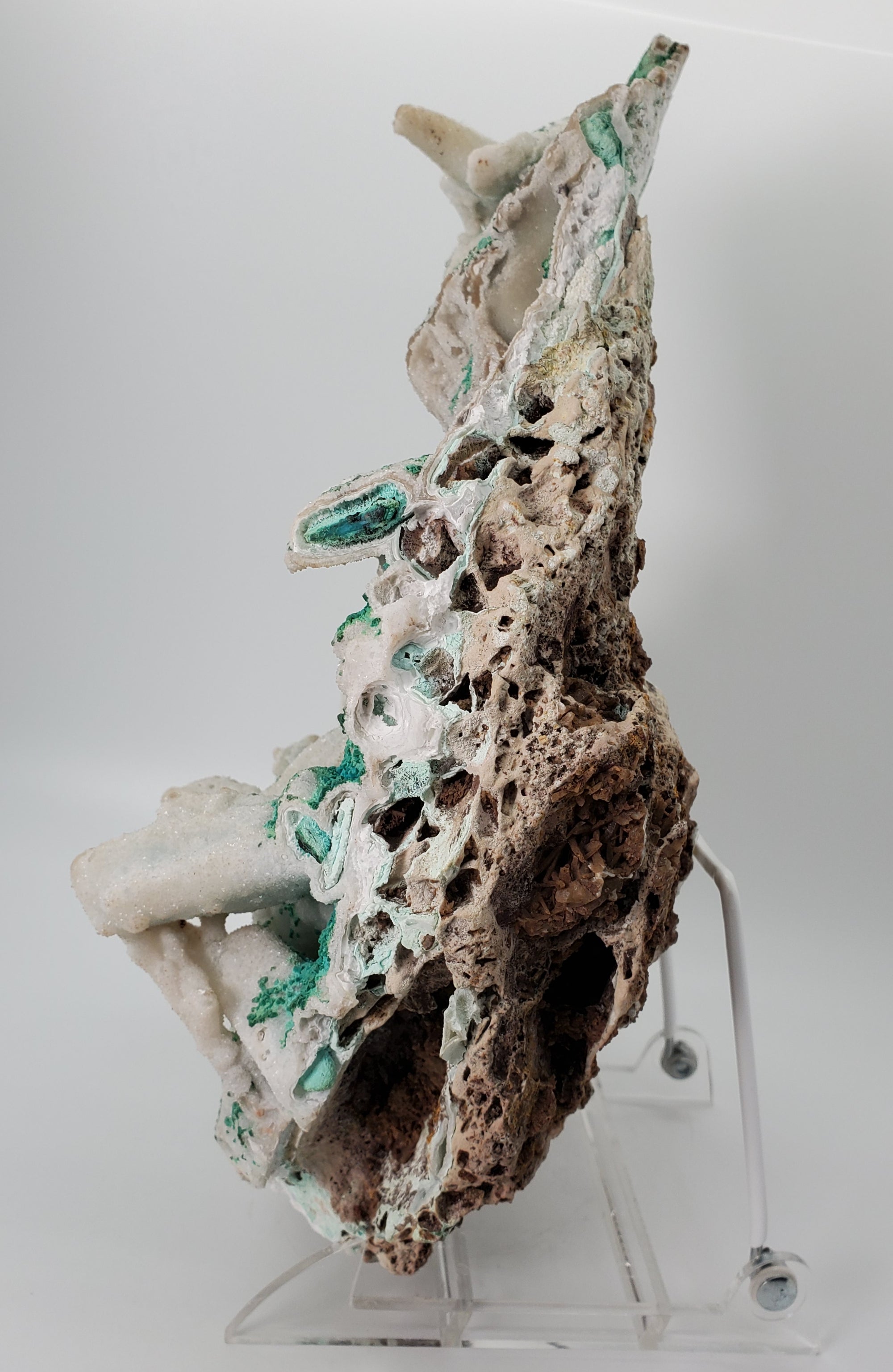 Chrysocolla with Quartz (Congo)