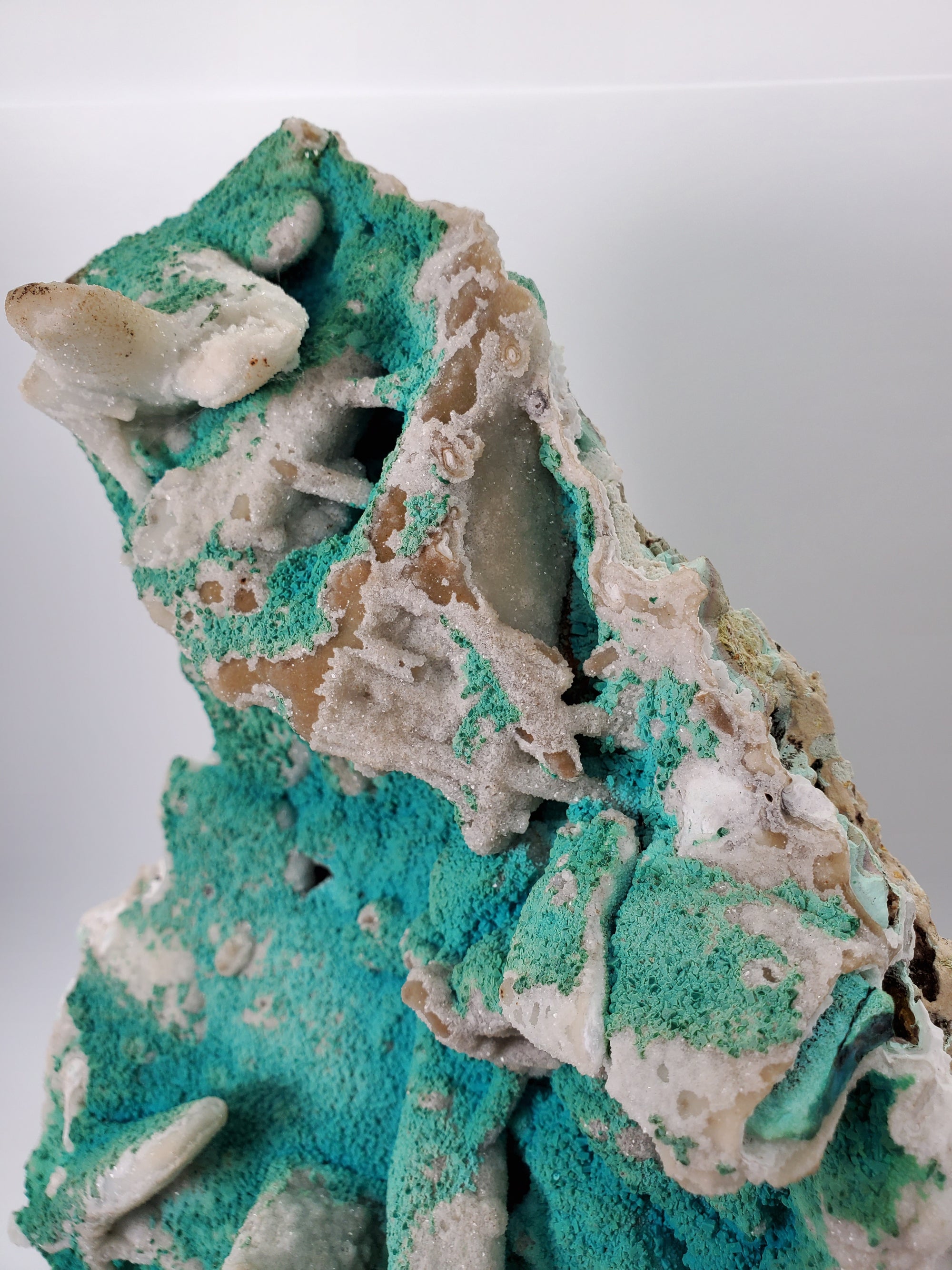 Chrysocolla with Quartz (Congo)