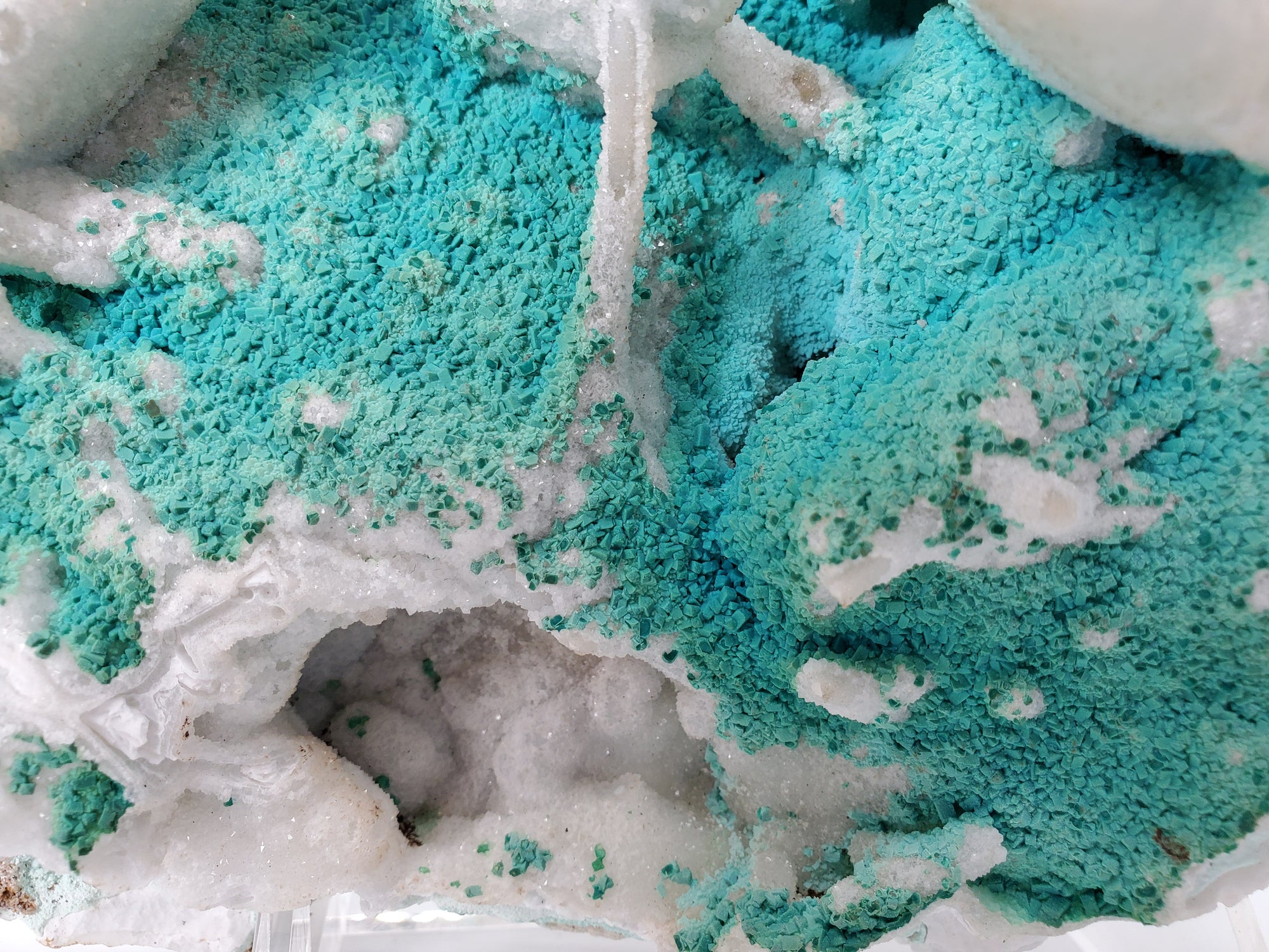 Chrysocolla with Quartz (Congo)