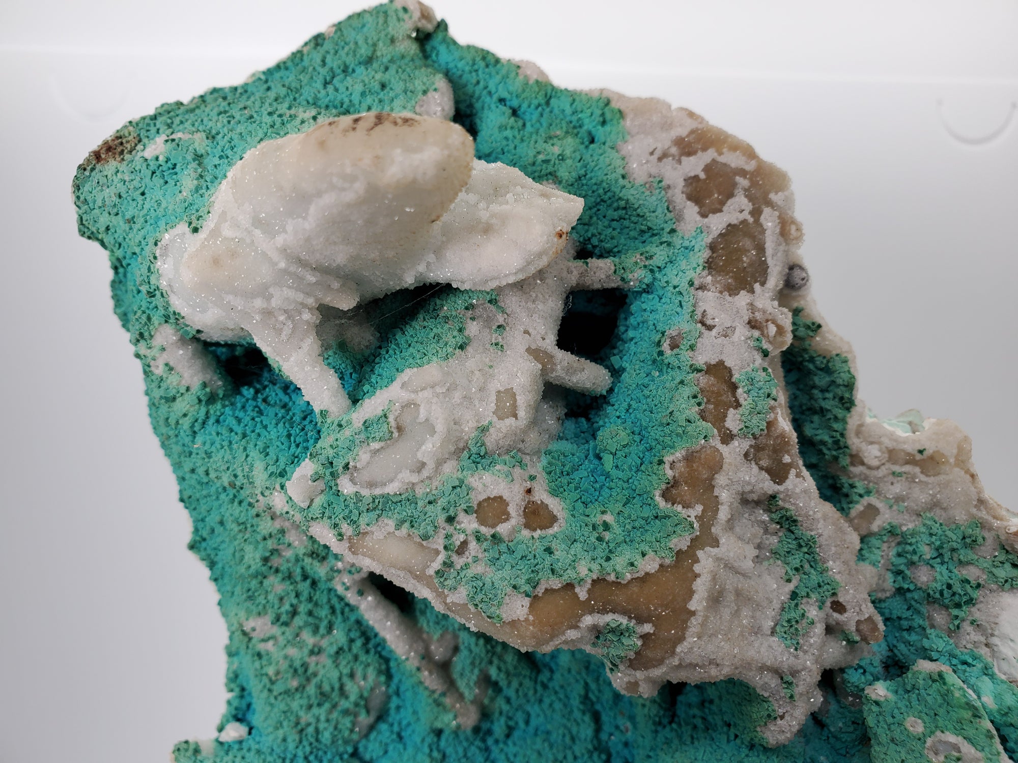 Chrysocolla with Quartz (Congo)