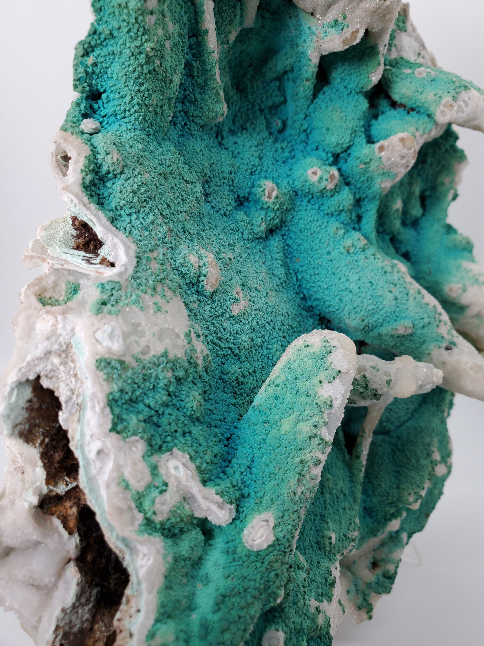 Chrysocolla with Quartz (Congo)
