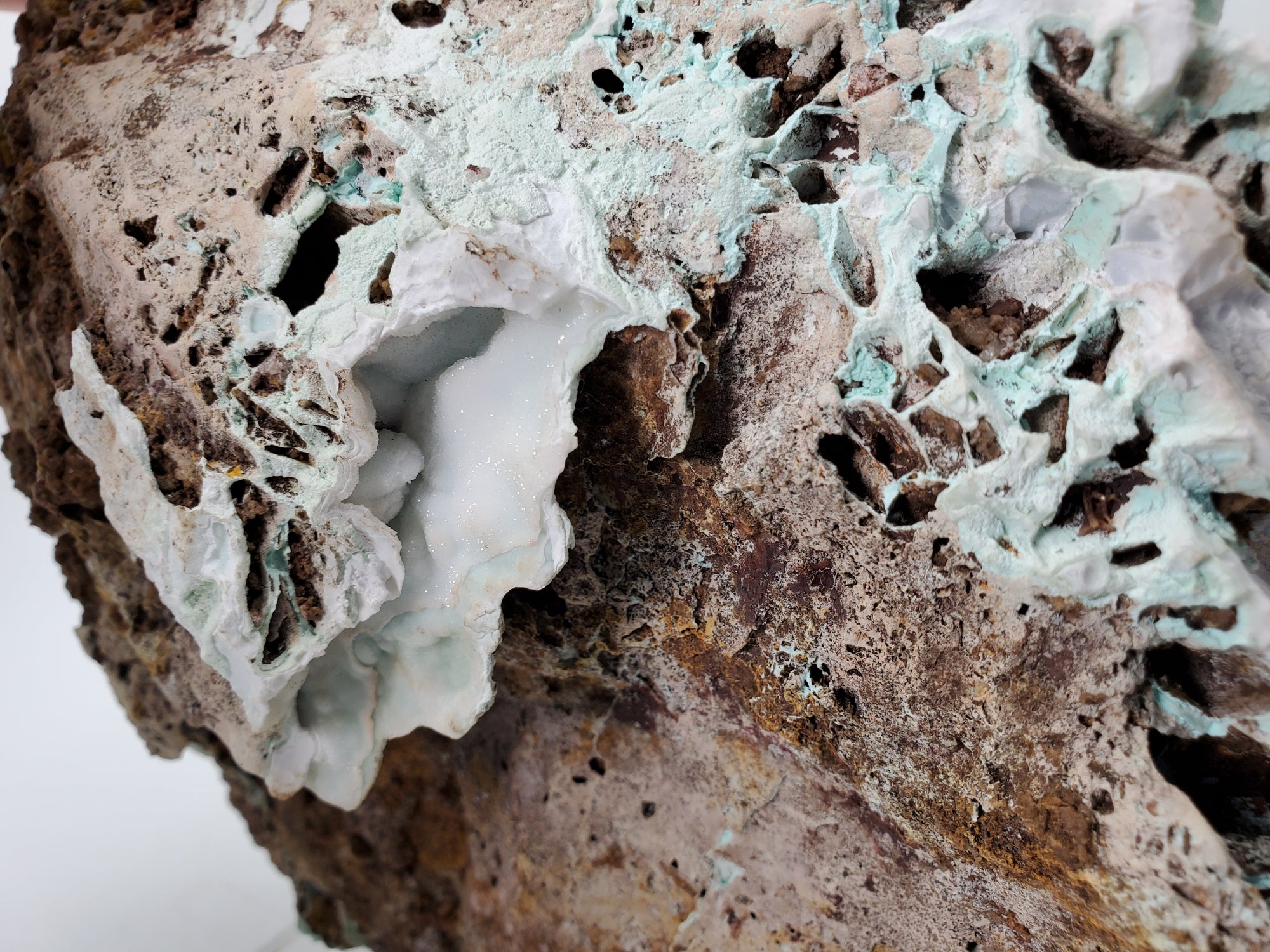Chrysocolla with Quartz (Congo)