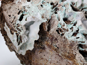 Chrysocolla with Quartz (Congo)