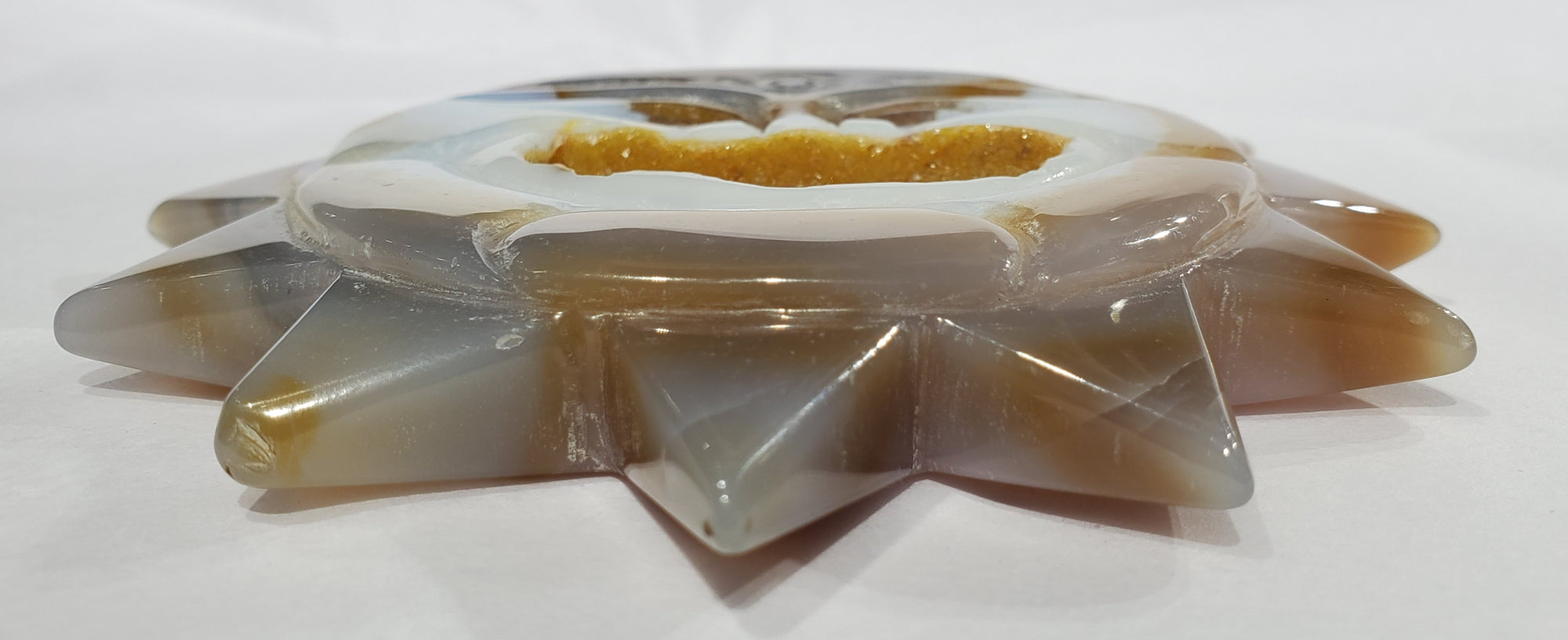 Agate Sun Carving