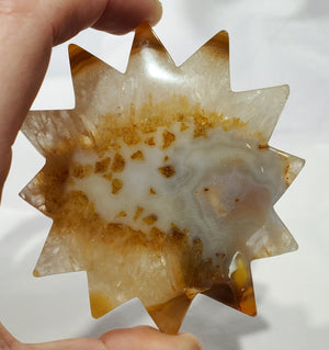 Agate Sun Carving