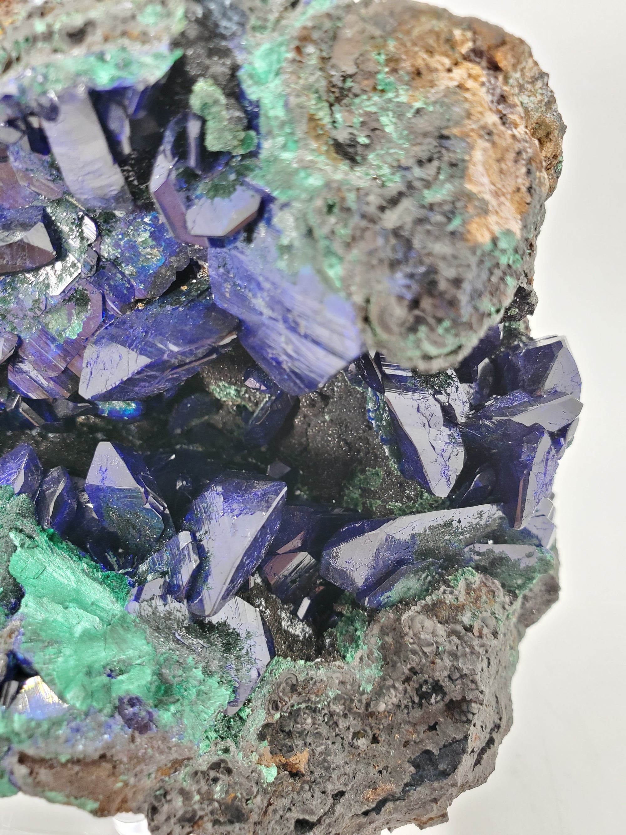 Azurite and Malachite (Laos)