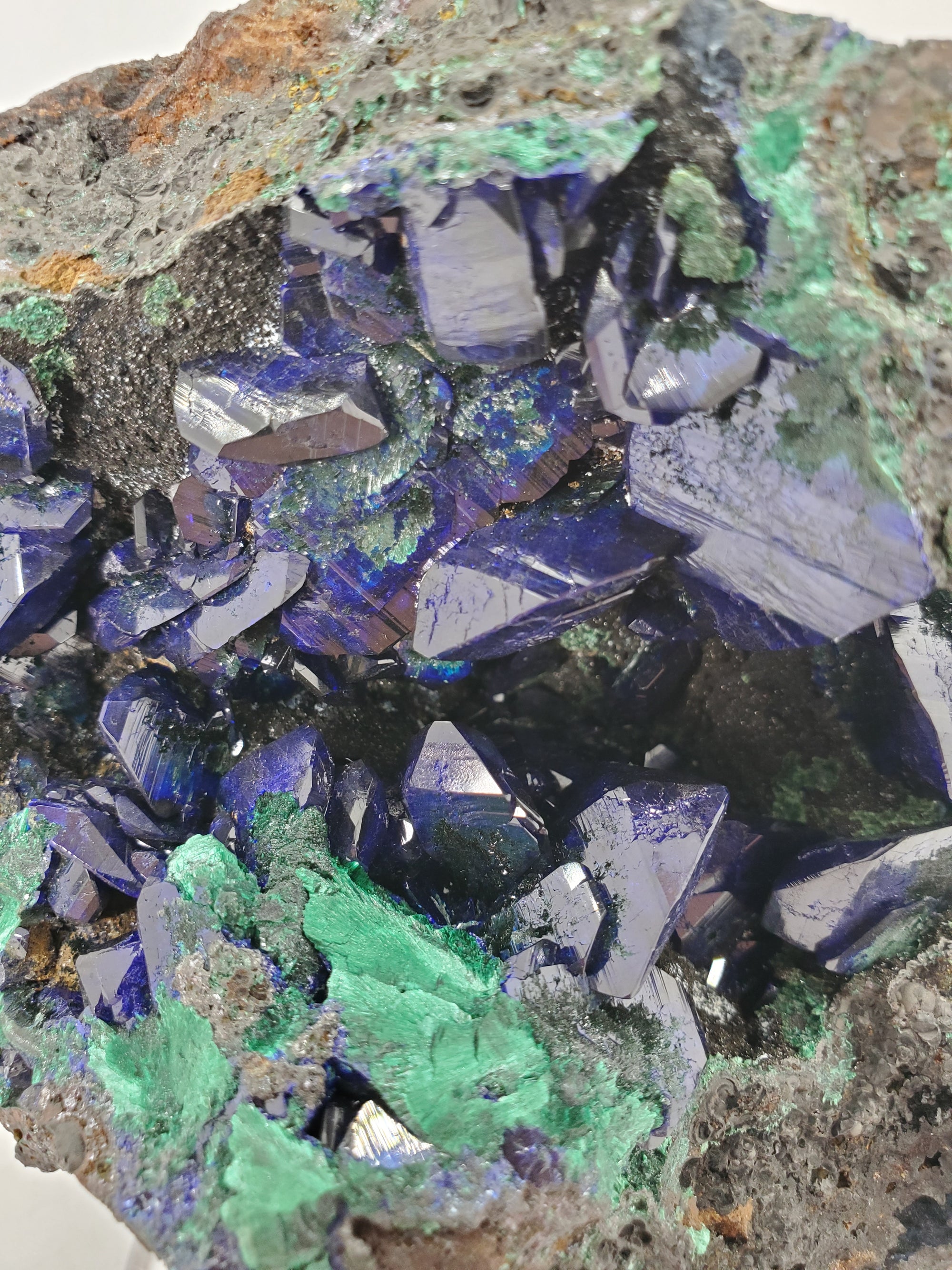 Azurite and Malachite (Laos)