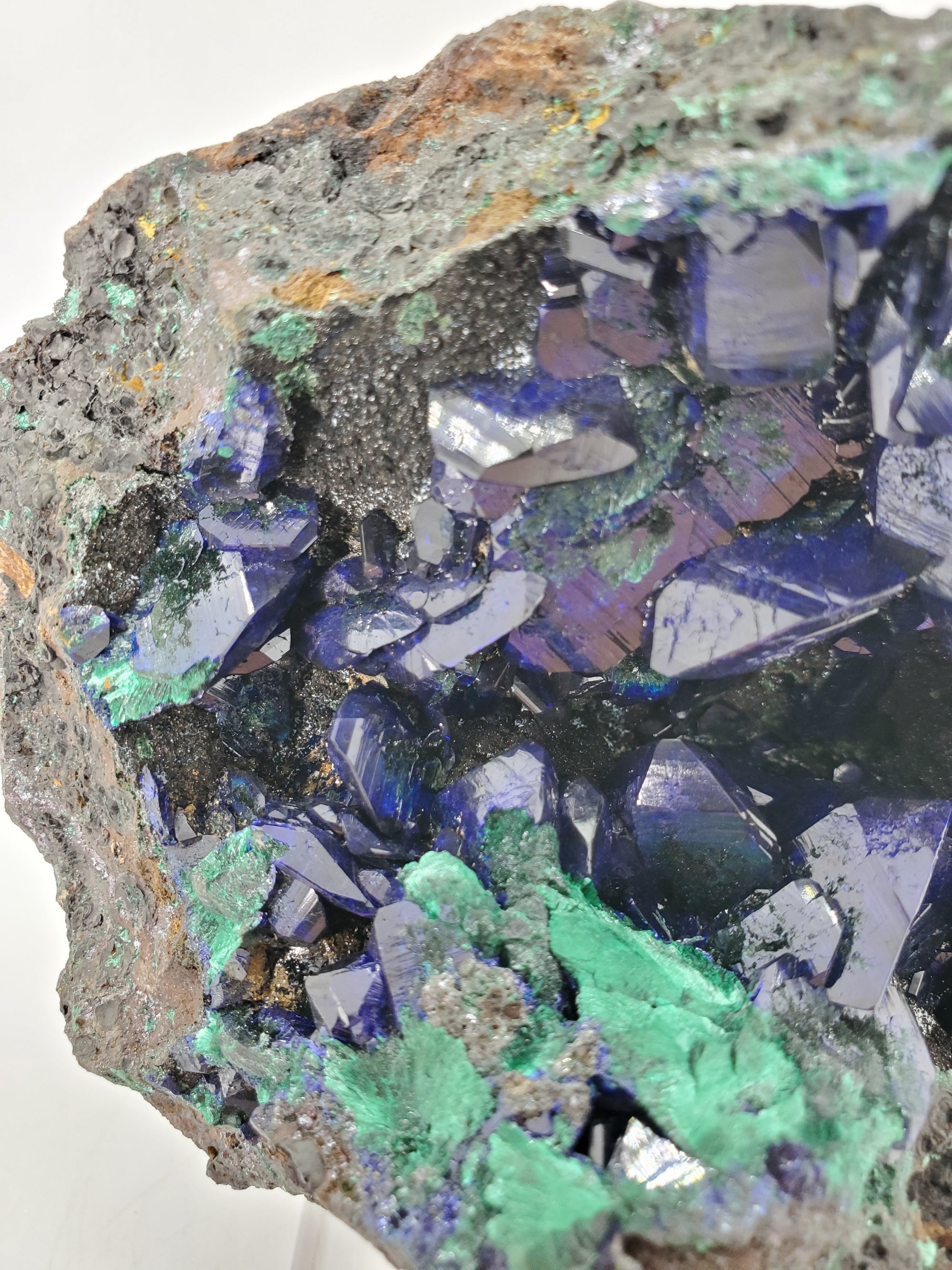 Azurite and Malachite (Laos)