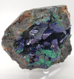 Azurite and Malachite (Laos)