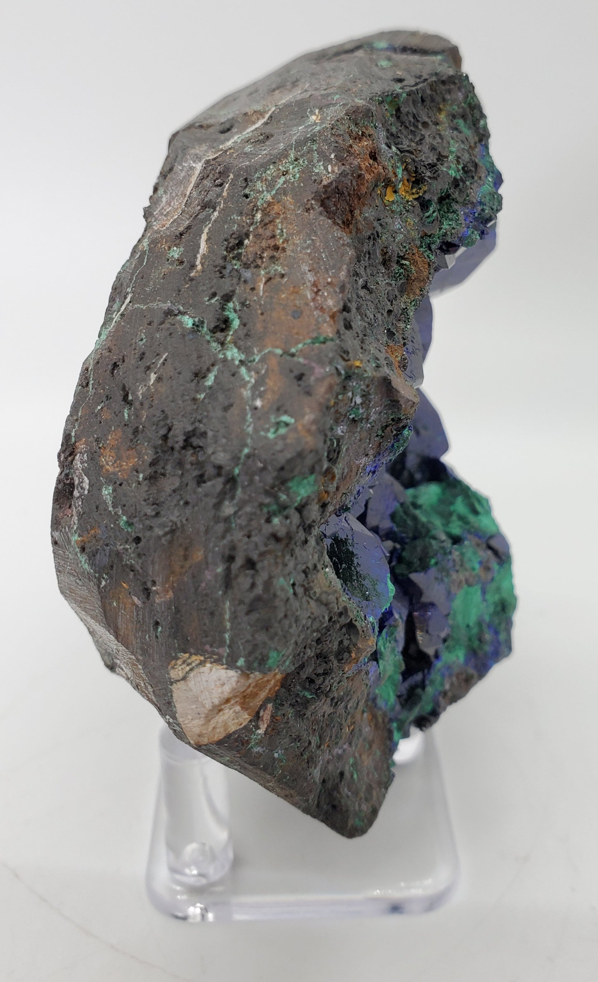 Azurite and Malachite (Laos)