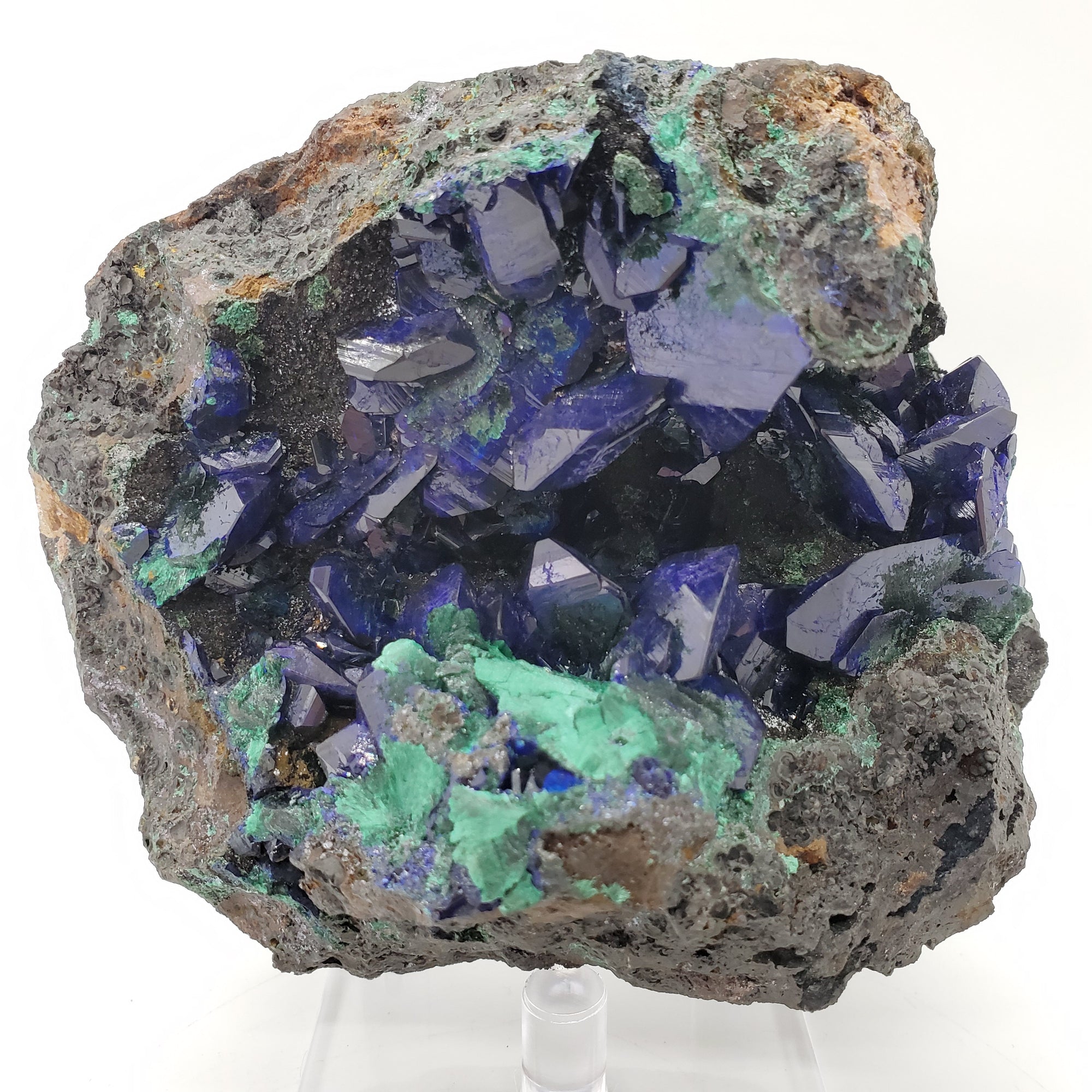 Azurite and Malachite (Laos)