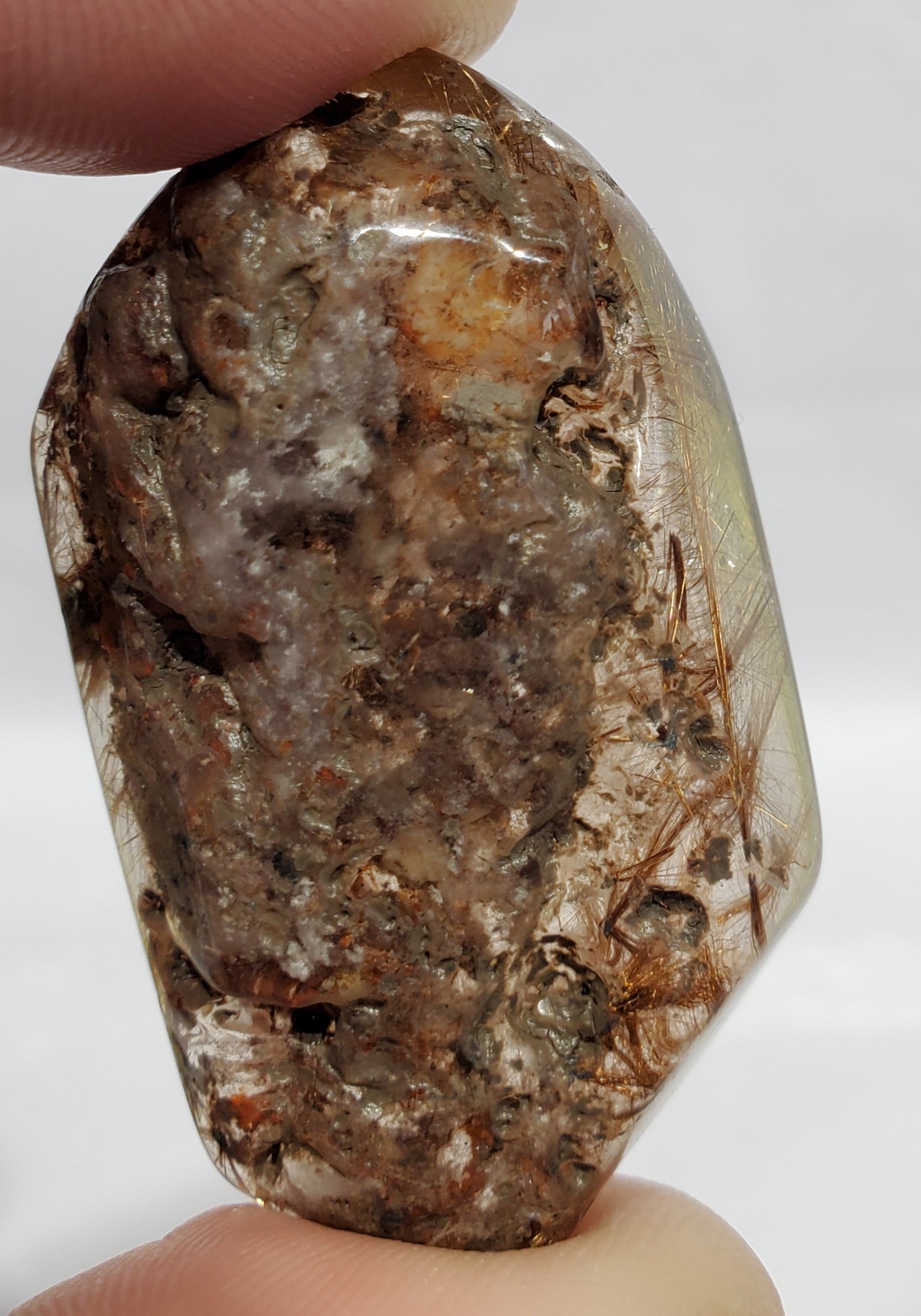 Rutilated Quartz,  Brasil