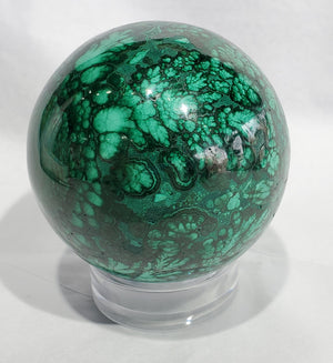 Malachite Sphere,  Congo