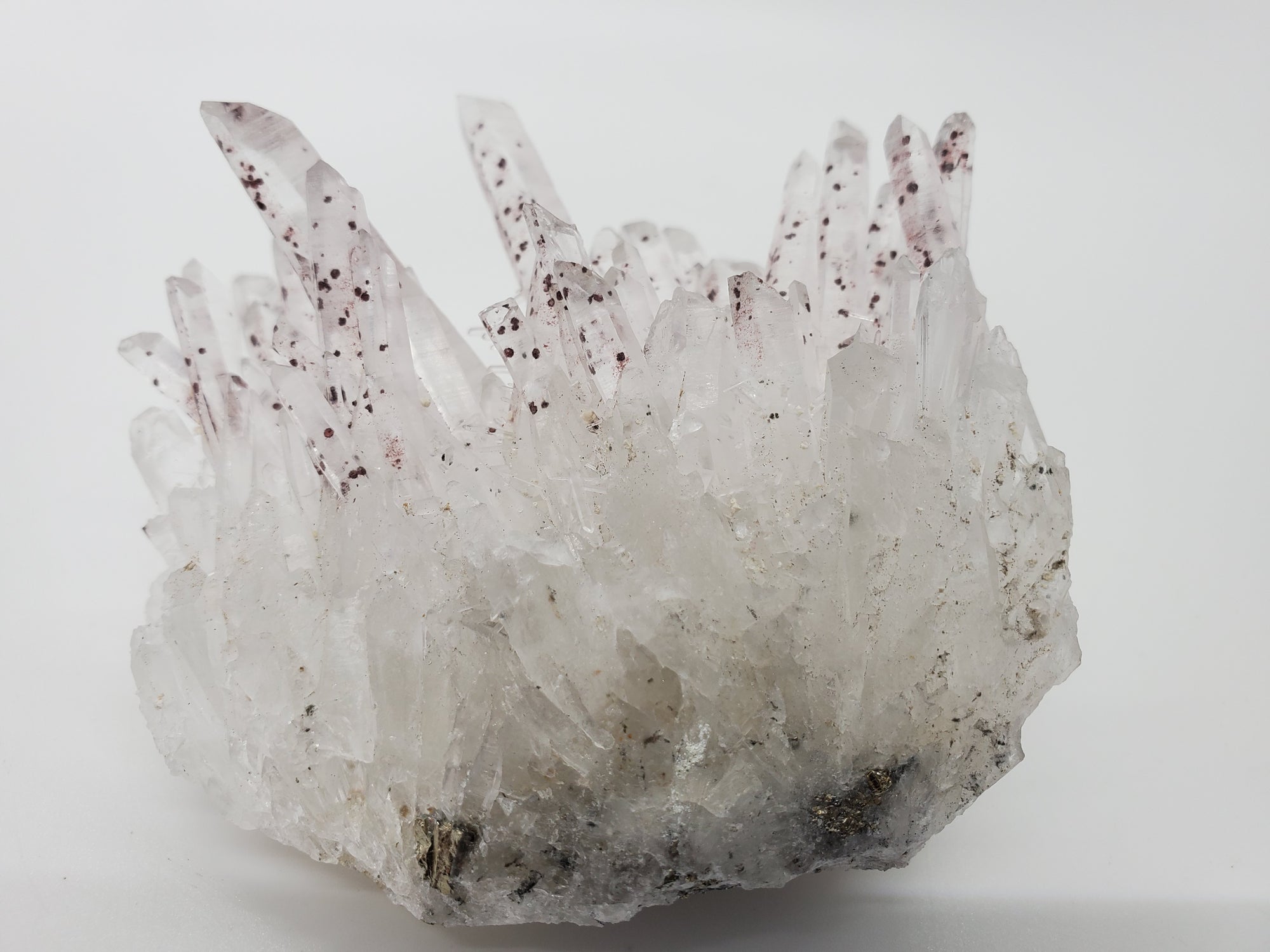 Quartz with Hematite, Peru