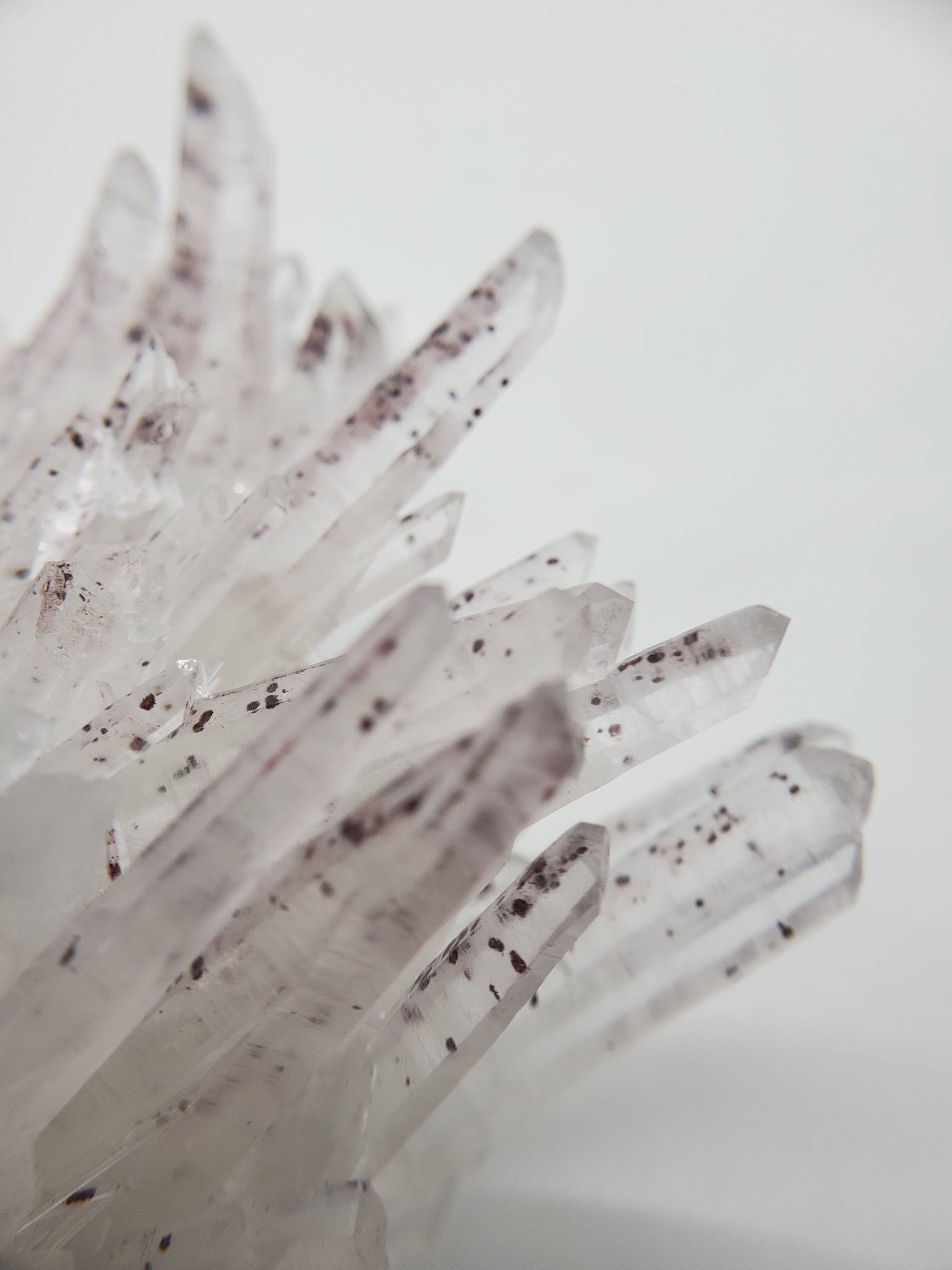 Quartz with Hematite, Peru