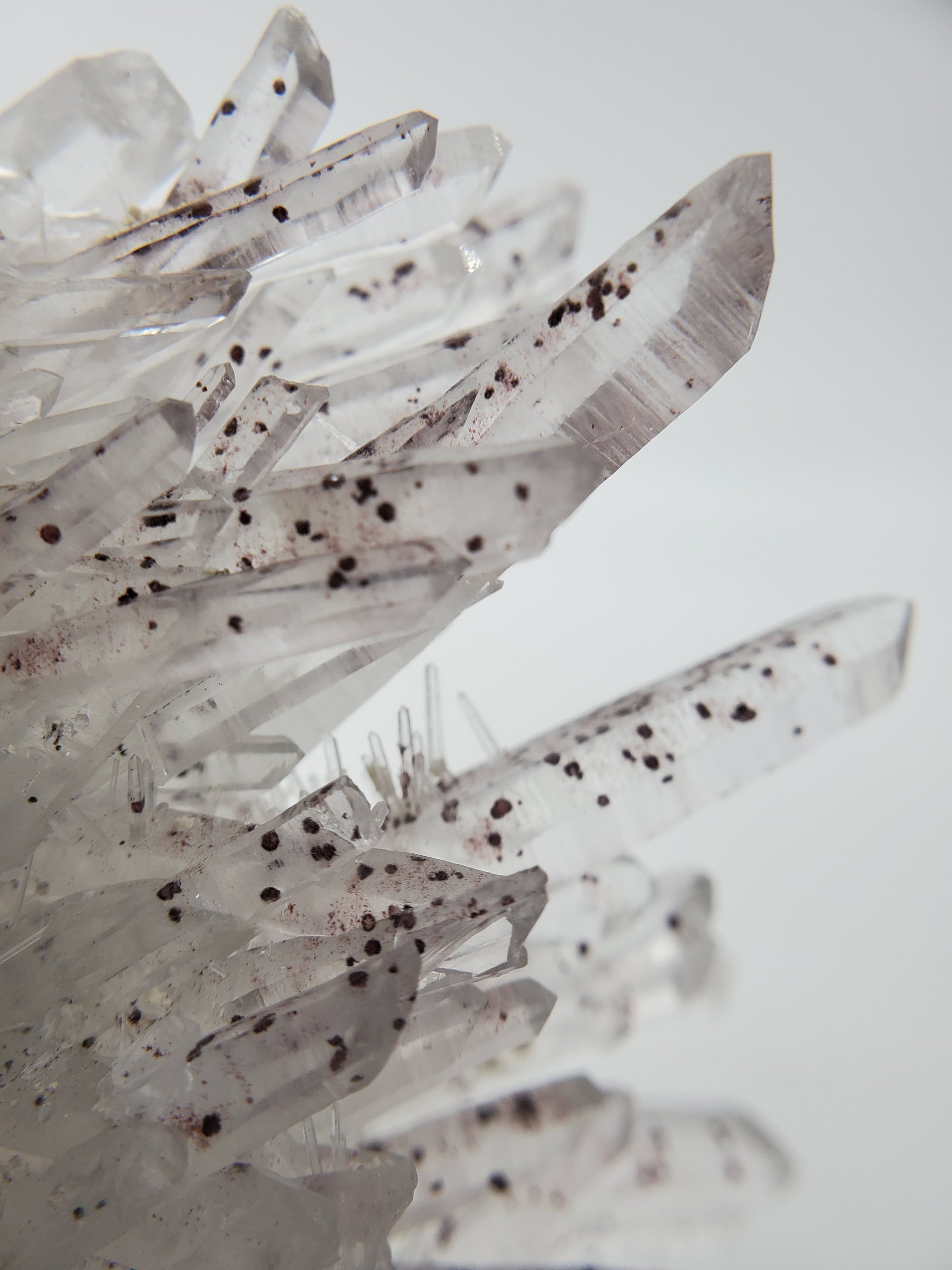 Quartz with Hematite, Peru