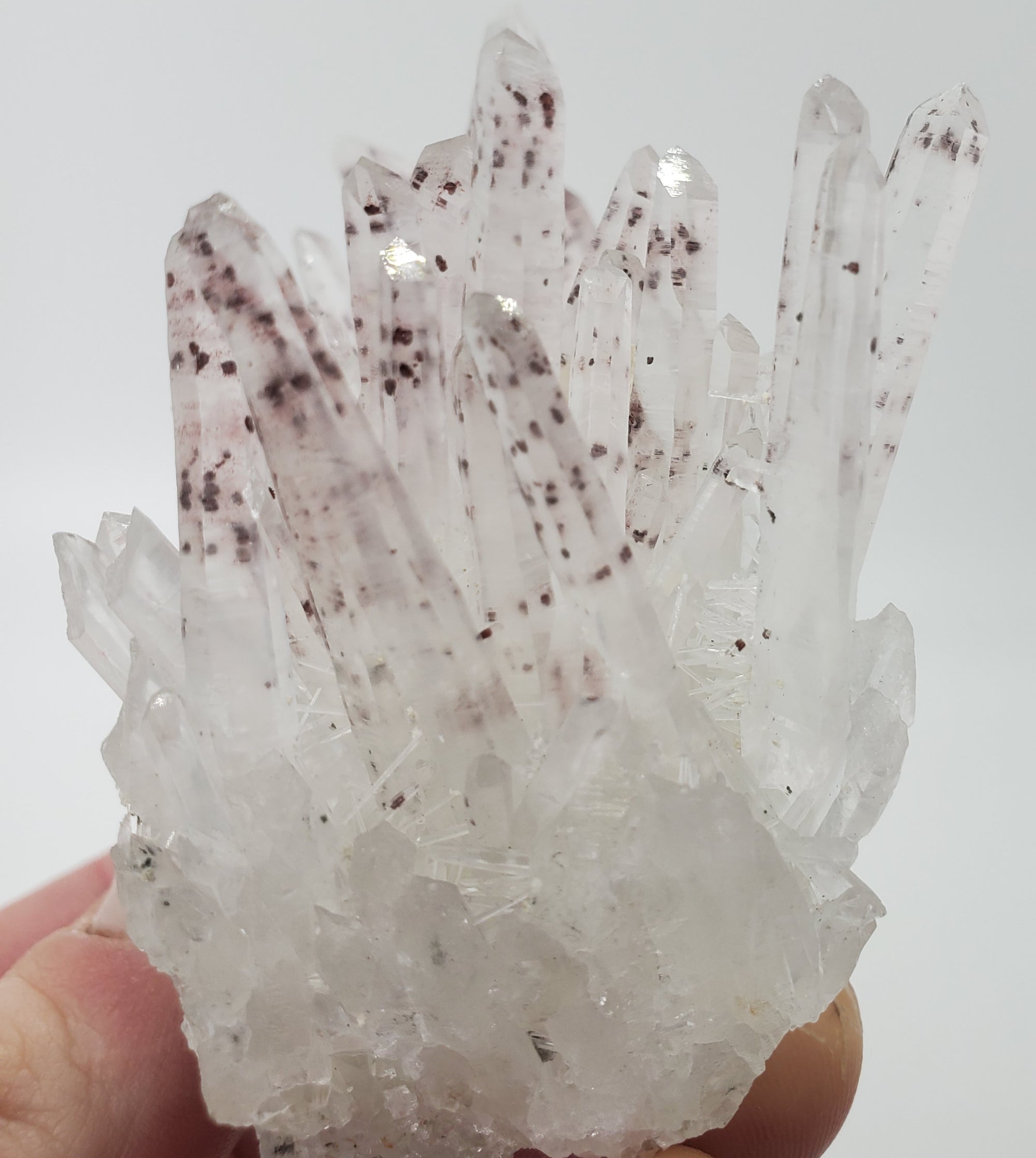 Quartz with Hematite, Peru