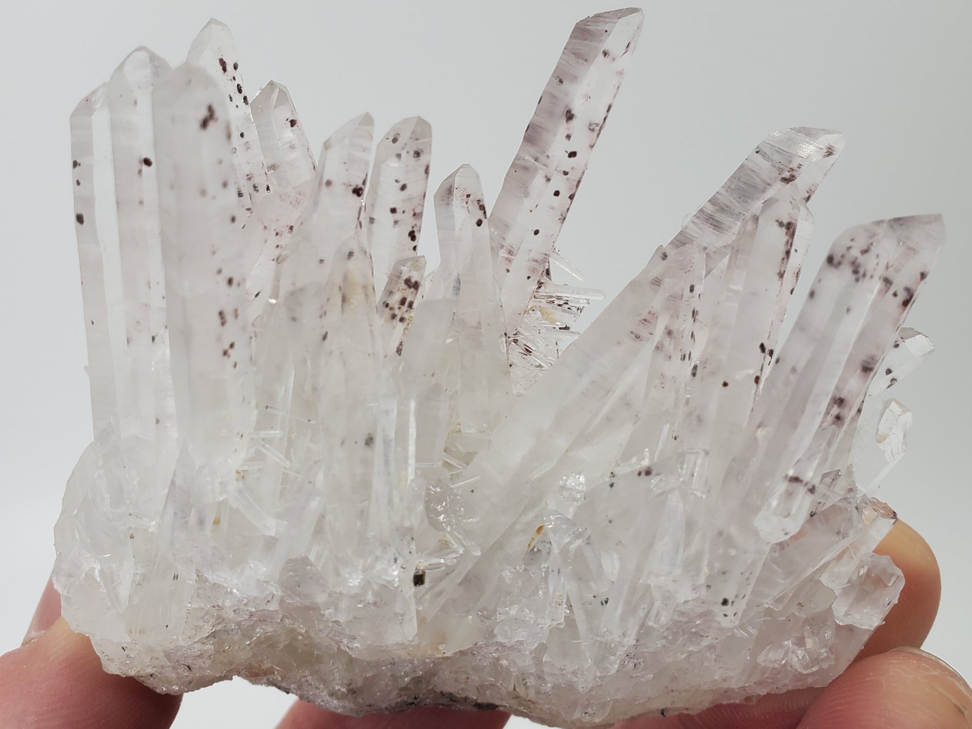 Quartz with Hematite, Peru