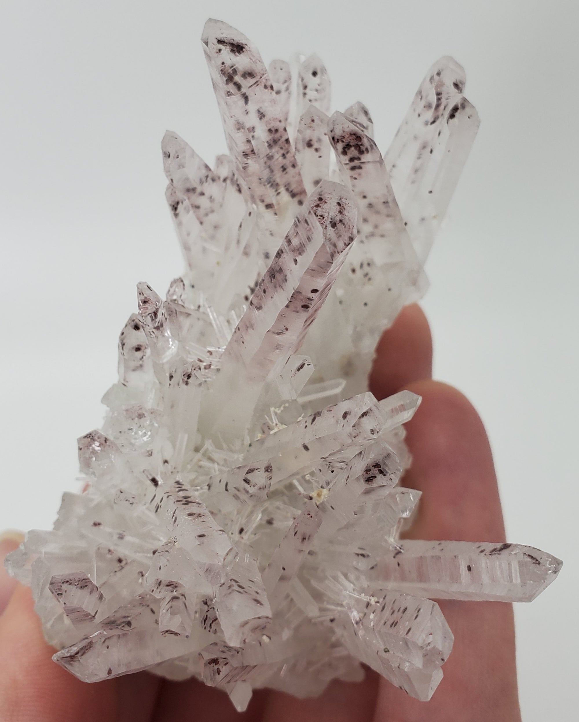 Quartz with Hematite, Peru