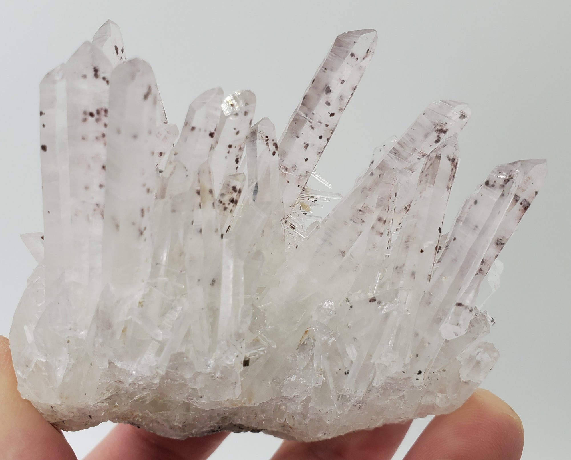 Quartz with Hematite, Peru