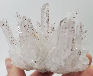 Quartz with Hematite, Peru
