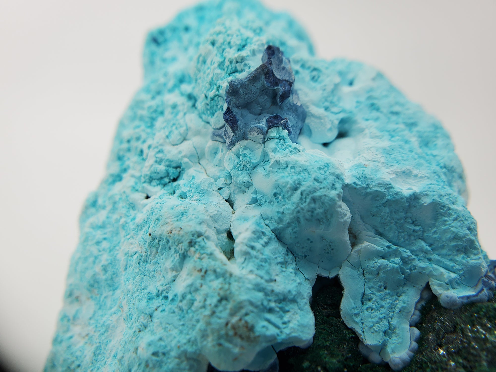 Chrysocolla w/ Malachite and Shattuckite