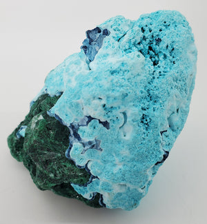 Chrysocolla w/ Malachite and Shattuckite