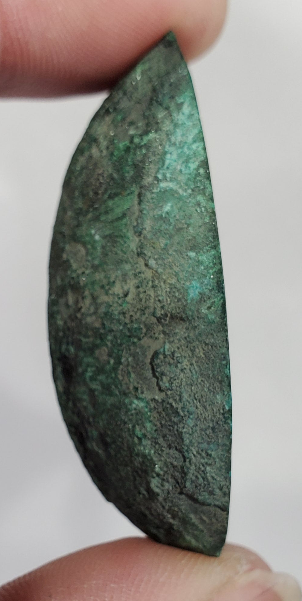 Malachite Nodule Slice