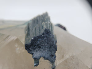 Indicolite Tourmaline with Quartz