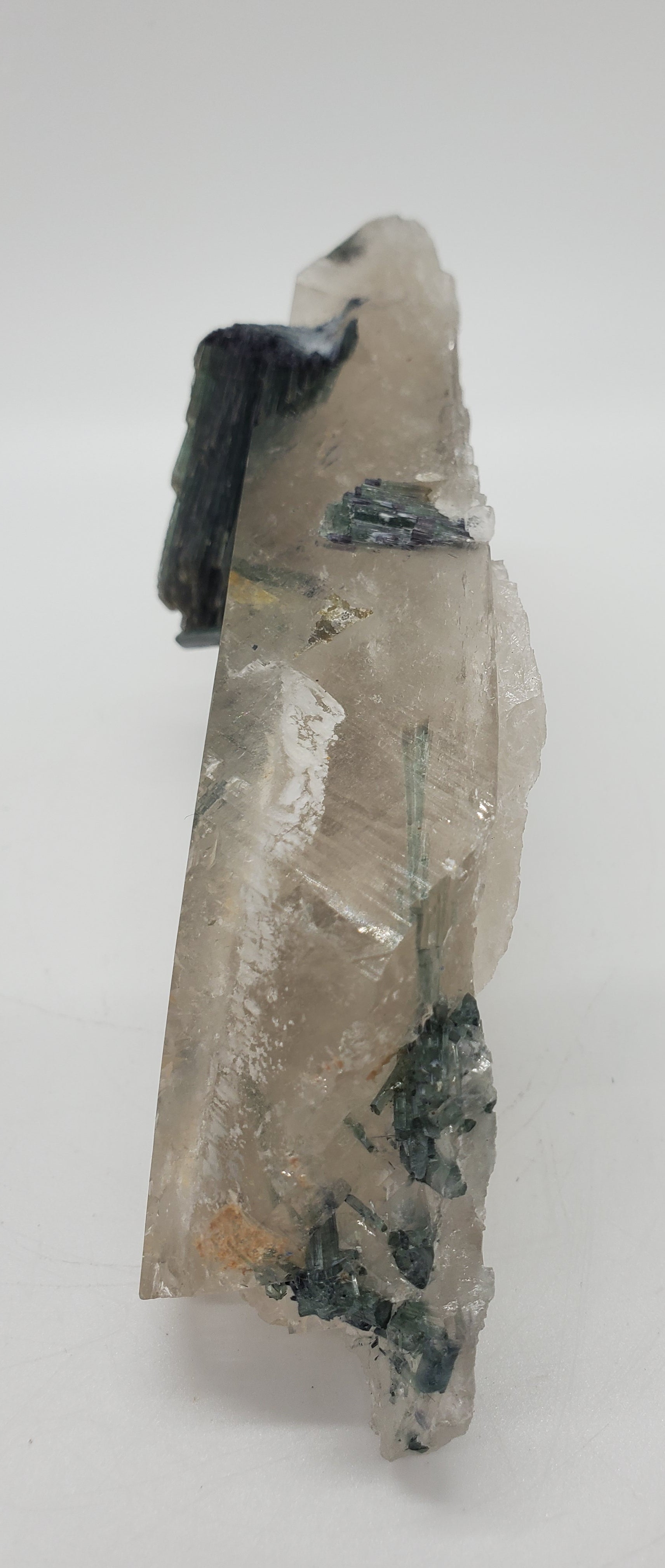 Indicolite Tourmaline with Quartz