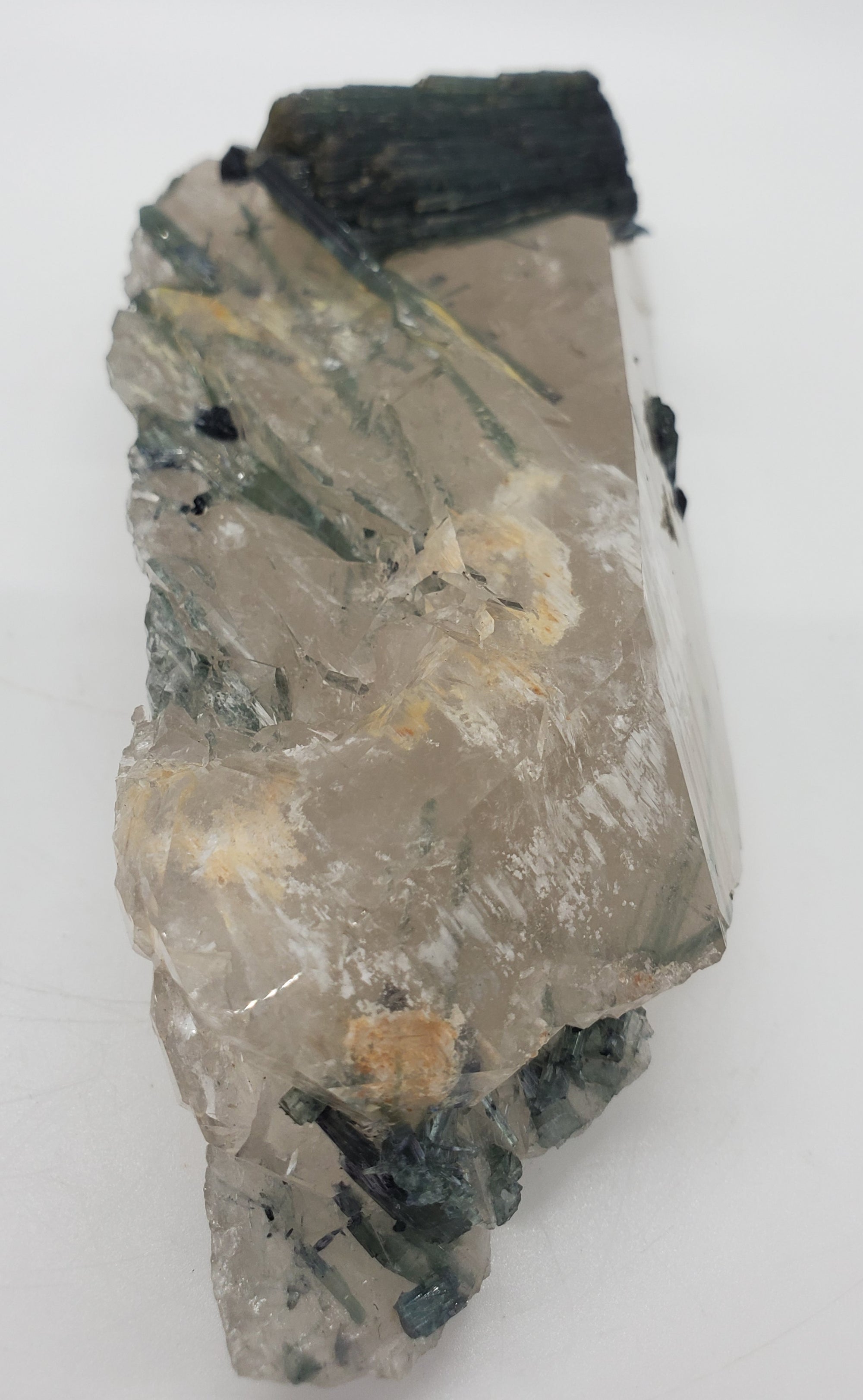 Indicolite Tourmaline with Quartz