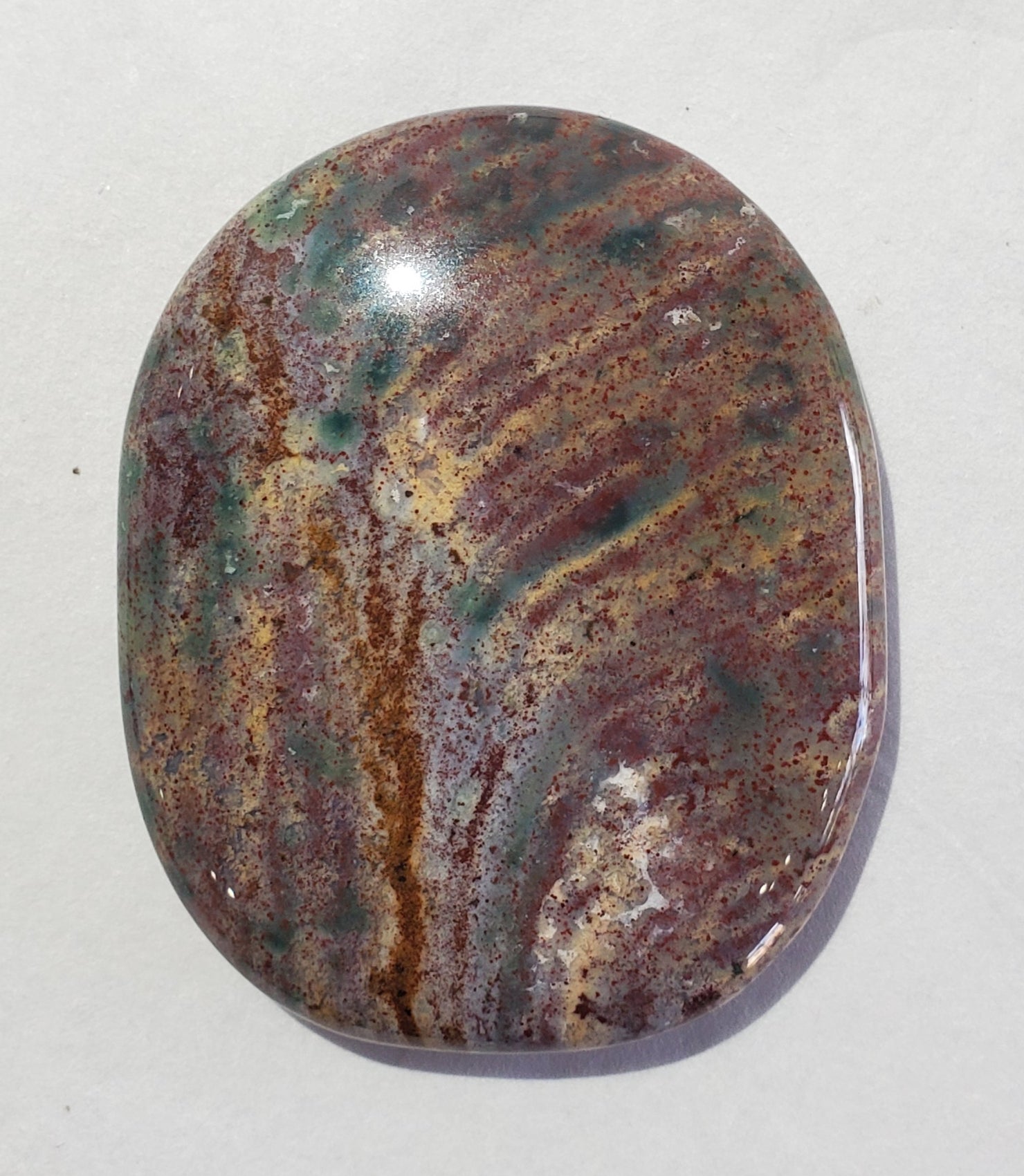 Bloodstone Palm Stone