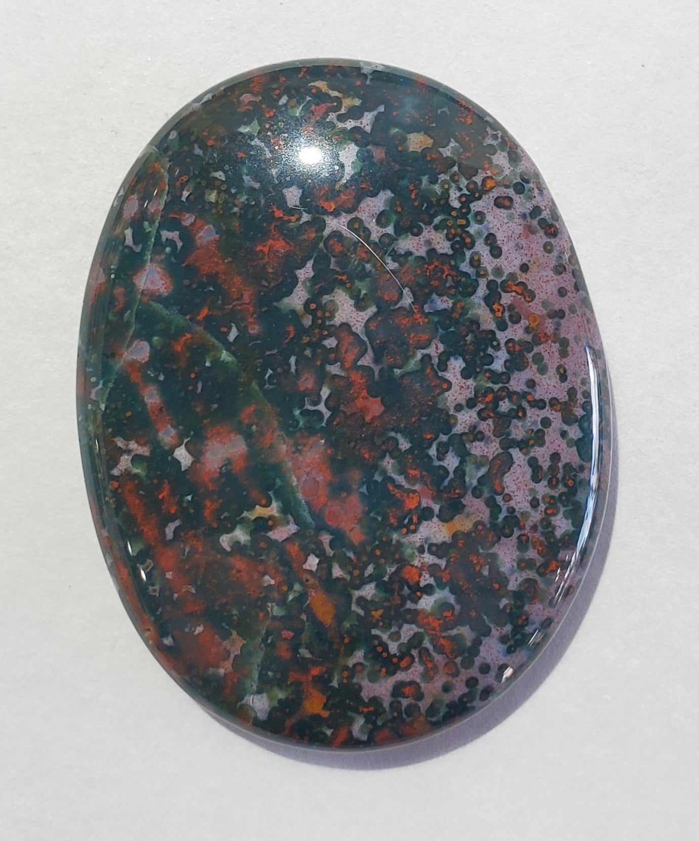 Bloodstone Palm Stone
