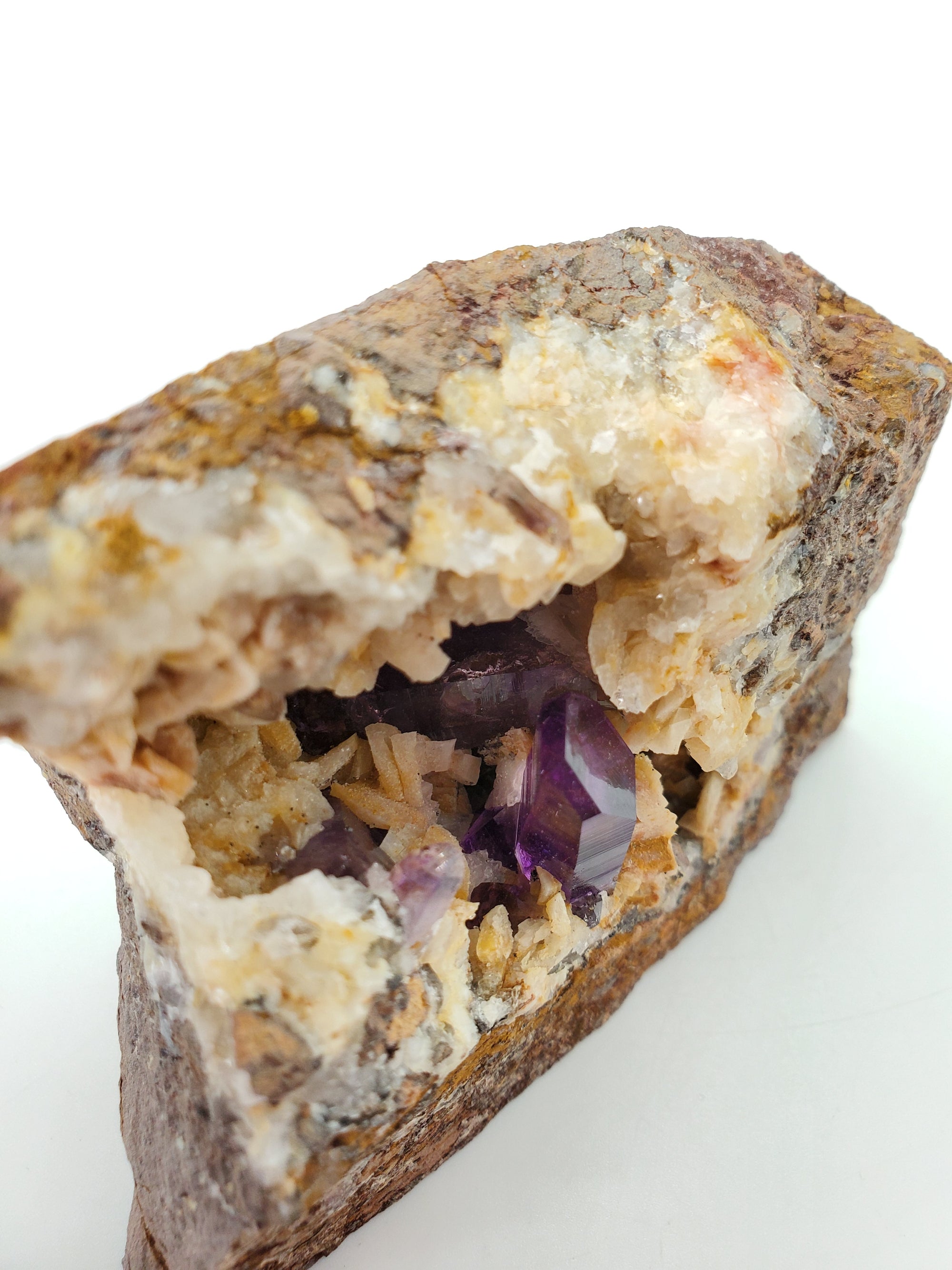 Amethyst with Dolomite