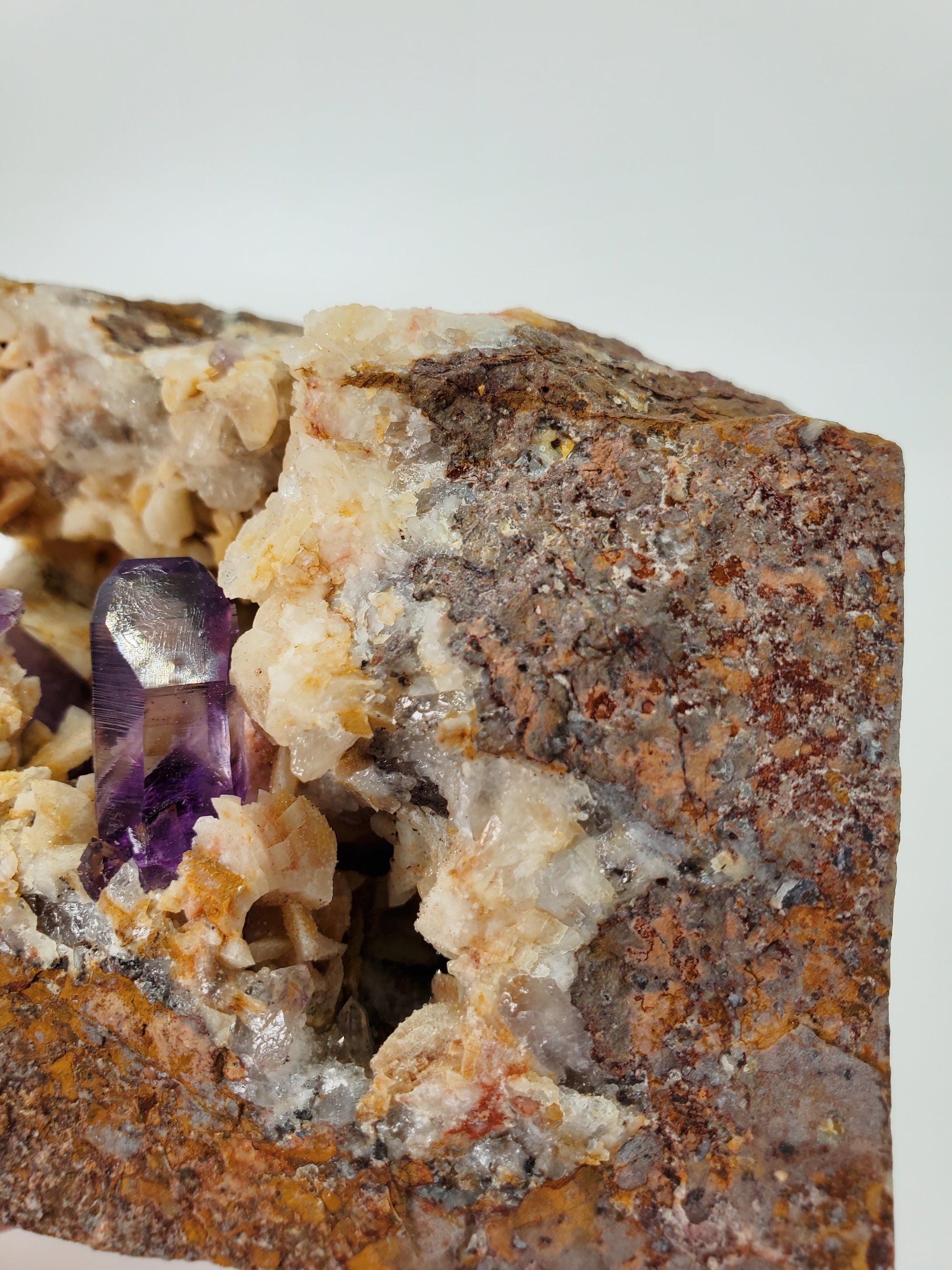 Amethyst with Dolomite