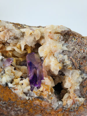 Amethyst with Dolomite