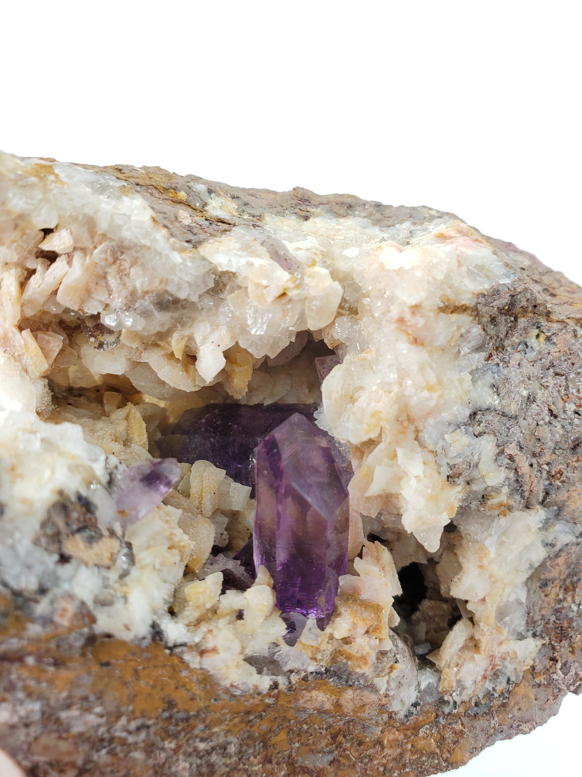 Amethyst with Dolomite